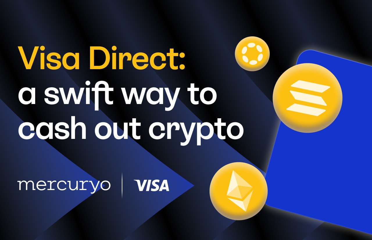 Visa and Mercuryo make cashing out crypto a matter of minutes